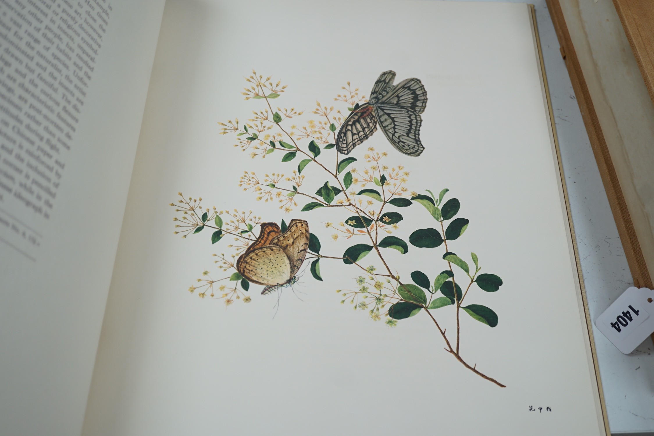 Chinese Natural History Drawings selected from the Reeves collection in the British Museum Ltd edition of 400, P J P Whitehead and P J Edwards